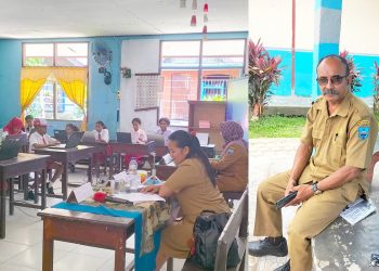 TKA di SD Negeri 06 Sowi Berjalan Lancar