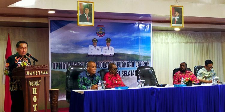 Pemkab Mansel Rapat Koordinasi Bersama Dirjen Keuangan Optimalisasi Pengelolaan Keuangan Daerah