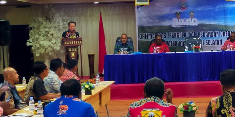 Dirjen Bina Keuangan Sebut Pemkab Mansel Nomor 2 Terendah Realisasi Pendapatan Belanja Tahun 2026 di Papua Barat