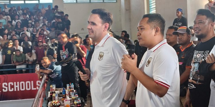 Pelatih Timnas Futsal Indonesia Pantau Bakat di Manokwari