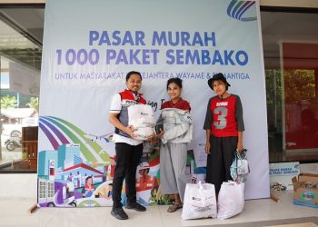 Pertamina Gelar Pasar Murah Bagi 1.000 Masyarakat Prasejahtera di Wayame