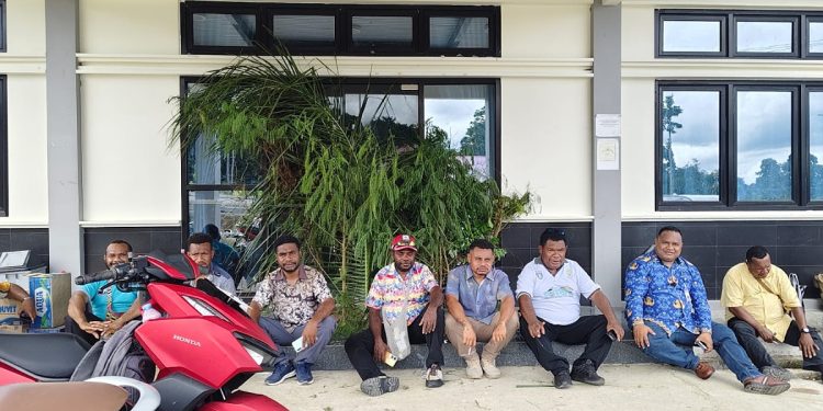 Tuntutan Pembayaran Hak Ulayat Tanah Polres, Kantor BPKAD Mansel Dipalang