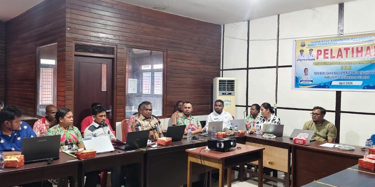 Tingkatkan Kapasitas SDM, Operator Pemkab Mansel Ikut Pelatihan PKKPR