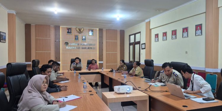 Kantah Manokwari Gelar Rapat Koordinasi Penyelesaian Sengketa Tanah
