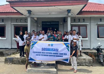 Kantah Manokwari Sosialisasikan Penanganan Akses Reforma Agraria, Berdayakan Aset Tanah Penerima Manfaat