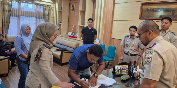 Kantah Manokwari Tertibkan Administrasi Pertanahan, Kesepakatan Tanah Milik Warga Menjadi Tanah Negara