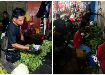 Dukung SDM Lokal, Pedagang Sayur di Sorong Berdayakan OAP