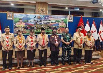 Bupati Se – Papua Barat Dilantik Jadi Ketua Mabicab Pramuka