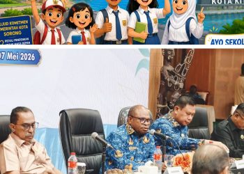 Kunker ke Kota Sorong, DPRK Boven Digoel Pelajari Pengelolaan Pendidikan Gratis