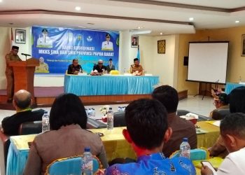 Rapat Koordinasi dan Musyawarah Kerja Kepala Sekolah SMA dan SMK Se-Papua Barat Digelar di Bintuni