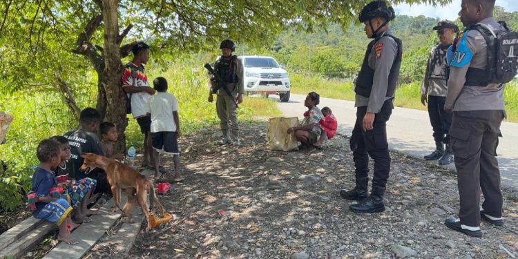 Pasca Kasus Pembunuhan Nakes, Polres Tambrauw Intensifkan Operasi Pengamanan Humanis