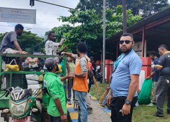 Terdapat 8 Sepeda Motor Pengangkut Sampah di Wilayah Kelurahan Amban