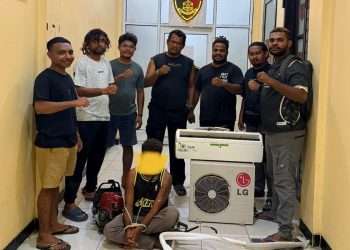 Tim Macan Gunung Ringkus Terduga Pelaku Pencurian di Kompleks Tahiti,