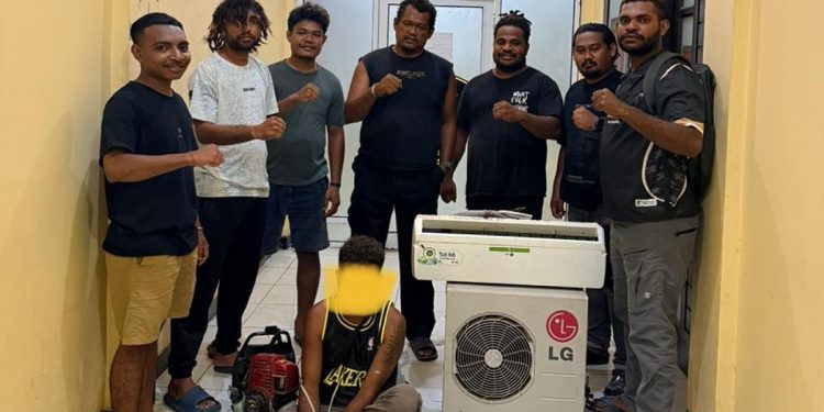 Tim Macan Gunung Ringkus Terduga Pelaku Pencurian di Kompleks Tahiti,