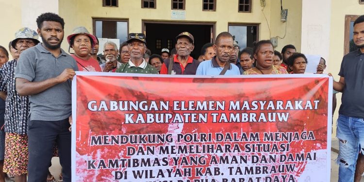 Polda Papua Barat Daya Ajak Warga Tambrauw Jaga Kondusivitas Wilayah