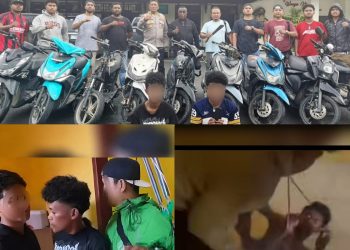 2 Remaja Begal dan Pencuri Motor Diringkus, Sembilan Kendaraan Disita
