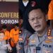 Marak Kriminalitas, Kapolresta Sorong Kota Ajak Warga Jaga Keamanan