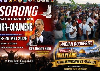 Digelar 28–29 Mei, Panitia Paskah-KKR Kota Sorong Undang Berbagai Denominasi Gereja