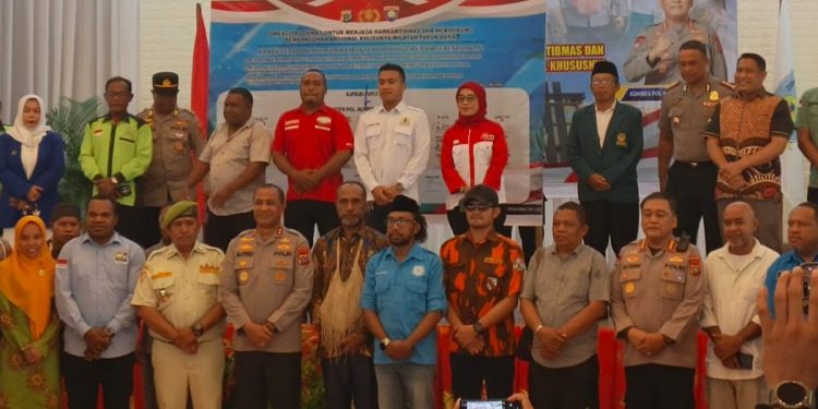 Tatap Muka dengan Ormas Se-Papua Barat, Kapolda Persilakan Nobar Film Dokumenter ‘Pesta Babi’