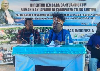 Ratusan Pengungsi Berharap Kembali ke Kampung Halamannya di Moskona