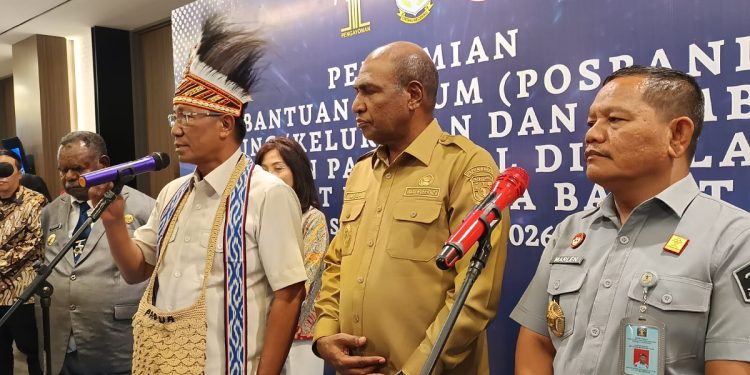 Dari Sorong untuk Papua, Menteri Hukum Resmikan Pos Bantuan Hukum dan Buka Pelatihan Paralegal