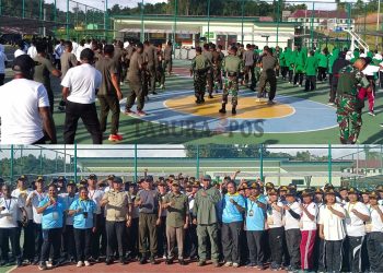 Tinjau Ladsar ASN, Bupati Yohanis Tekankan Disiplin dan Profesionalisme Kunci Pelayanan Prima