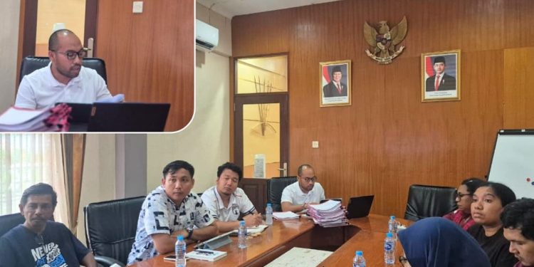 Monev Kegiatan Program Strategis Nasional, Kakanwil BPN Prov Papua Barat Apresiasi Kinerja Baik seluruh Satker