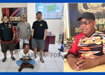 Tim Elang Polsek Sorong Barat Ringkus 1 Pelaku Kriminal Jalanan, 10 Rekannya Masih Dikejar