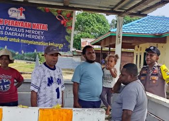 Jalin Silaturahmi, Bhabinkamtibmas Merdey Rutin Sambangi Warga