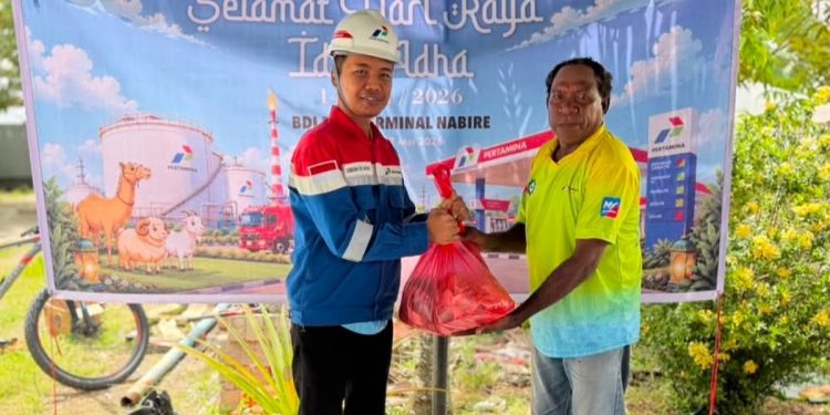 Pertamina Patra Niaga Papua Maluku Bagikan Hewan Kurban, Wujud Berbagi Keberkahan Idul Adha