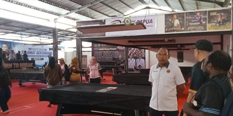 107 Peserta Ikut Turnamen Billiard Open Dandim Cup Teluk Bintuni