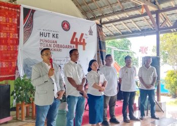 Kumpulan Tuan Dibangarna Manokwari  Rayakan HUT Ke-44, Ronal Panjaitan Dikukuhkan Jadi Ketua
