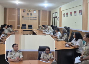Upaya Tingkatkan Kualitas Pelayanan, Kantah Manokwari Lakukan Rapat Evaluasi & Koordinasi 7 Layanan Prioritas