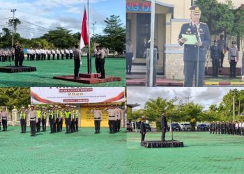 Hari Lahir Pancasila, Wakapolres Teluk Bintuni Ingatkan Jaga Nilai Luhur dan Kamtibmas