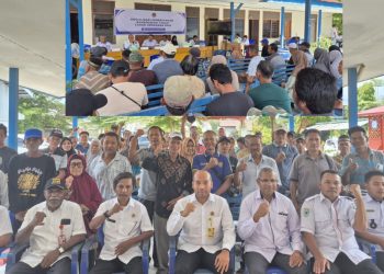 Berikan Kepastian Hukum Bagi Masyarakat, Kantah Manokwari Sosialisasi Perencanaan Konsolidasi Tanah di Kampung Aimasi