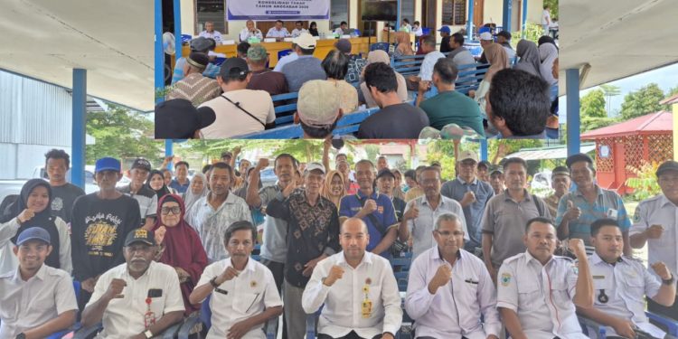 Berikan Kepastian Hukum Bagi Masyarakat, Kantah Manokwari Sosialisasi Perencanaan Konsolidasi Tanah di Kampung Aimasi