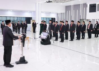 Lantik 130 Pejabat, Menteri ATR/Kepala BPN: Berikan Manfaat dan Pelayanan yang Adil bagi Masyarakat
