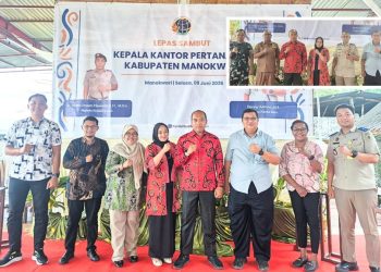 Sertijab Kakantah Manokwari, Denny Aseano Menggantikan Ridho Nawawi