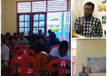 Herbet Helakombo Pimpin Himpunan Pelajar Mahasiswa Yalimo Kota Studi Sorong