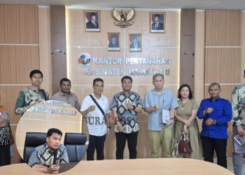 Kantah Manokwari Mediasi Permasalahan Tanah, Dua Belah Pihak Sepakat Damai