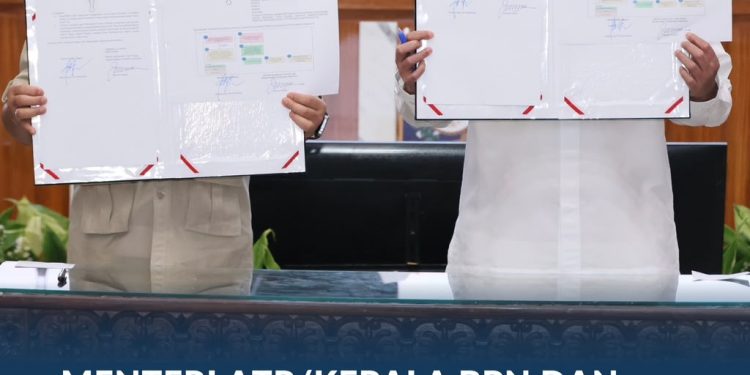 Menteri ATR/Kepala BPN dan Mendagri Keluarkan SE, Integrasikan LP2B ke Dalam RTRW dan RDTR