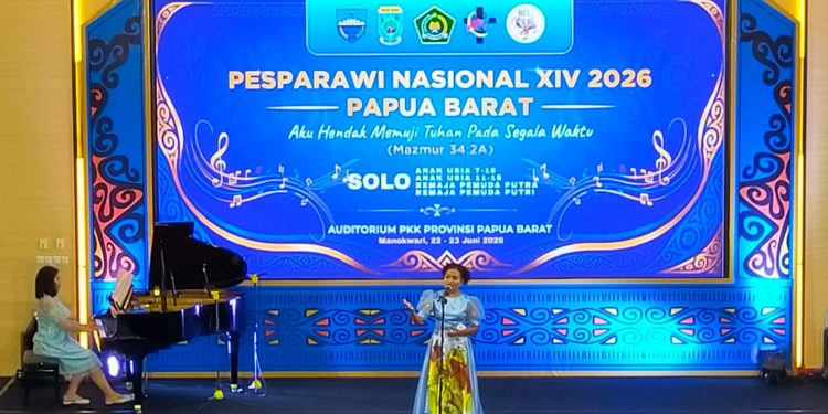 Pesparawi Nasional XIV menjadi Pengalaman Pertama Solois Papua Barat, Fransina Marisan