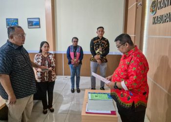 Kakantah Manokwari Dampingi Pengambilan Sumpah Pemohon Sertipikat Hilang