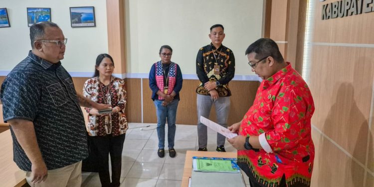 Kakantah Manokwari Dampingi Pengambilan Sumpah Pemohon Sertipikat Hilang
