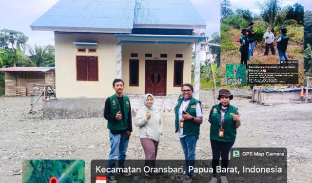Seksi P2 Kantah Manokwari Melakukan Pertimbangan Teknis Pertanahan PKKPR Non Berusaha di Oransbari