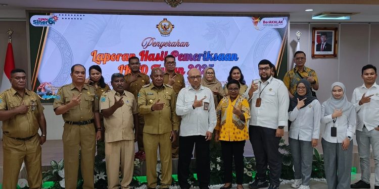 Pemkab Teluk Wondama Dapat Opini WTP dari BPK Perwakilan Papua Barat