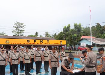 Pimpin Sertijab Pejabat Utama, Kapolres Mansel Tekankan Profesionalisme dan Inovasi Pelayanan
