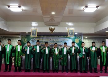 Wakil PTA Papua Barat Lantik 9 Hakim Tinggi dan 2 Ketua Pengadilan Agama