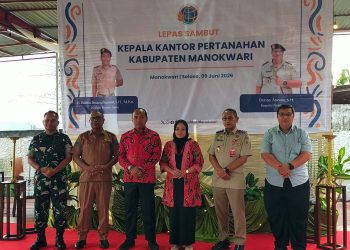 Sertijab Kakantah Manokwari, Denny Aseano Menggantikan Ridho Nawawi