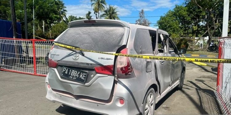 Polres Nabire Dalami Dugaan Penimbunan BBM dari Ledakan Mobil di SPBU